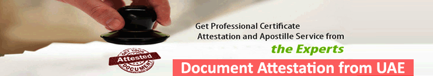 Document Attestation from UAE Services